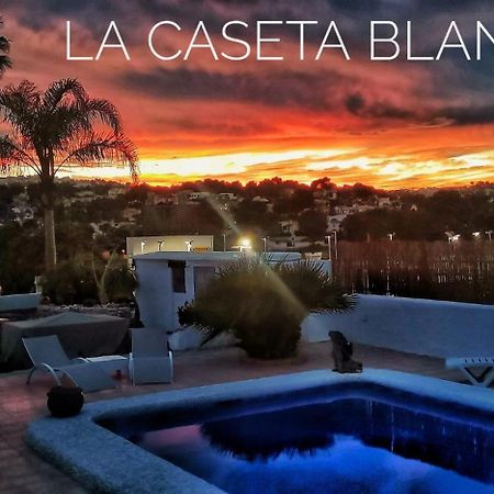 Villa Caseta Blanca De Moraira Eksteriør bilde