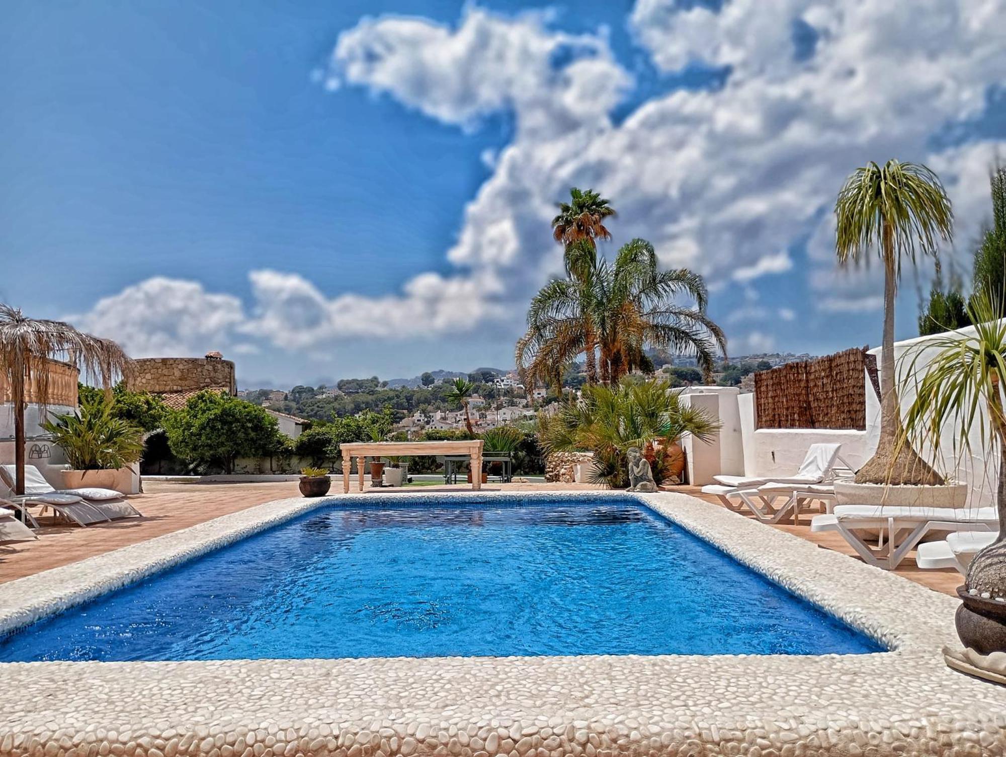 Villa Caseta Blanca De Moraira Eksteriør bilde